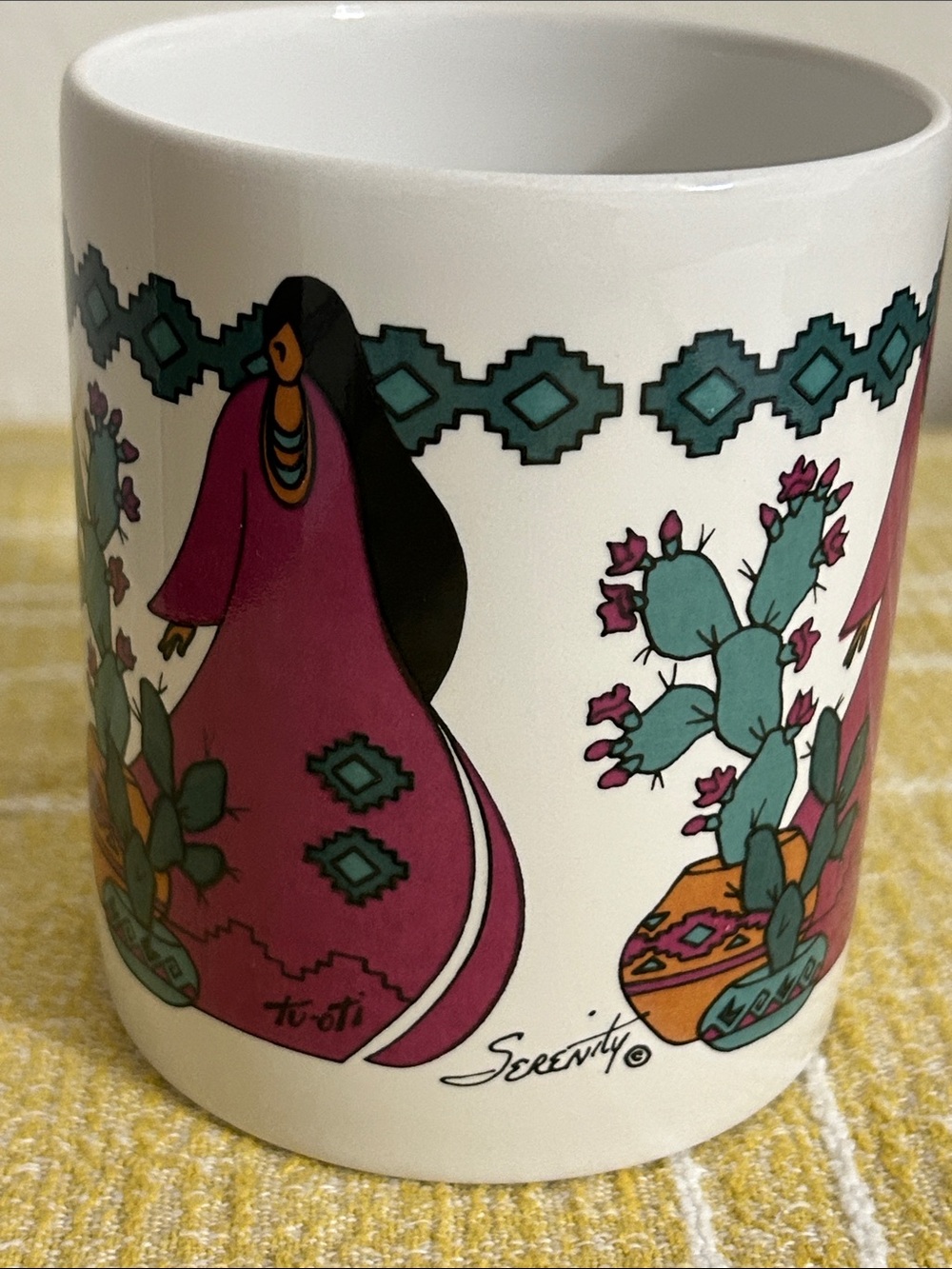 ‘Serenity’ by Artist Tu-oti Ceramic Mug